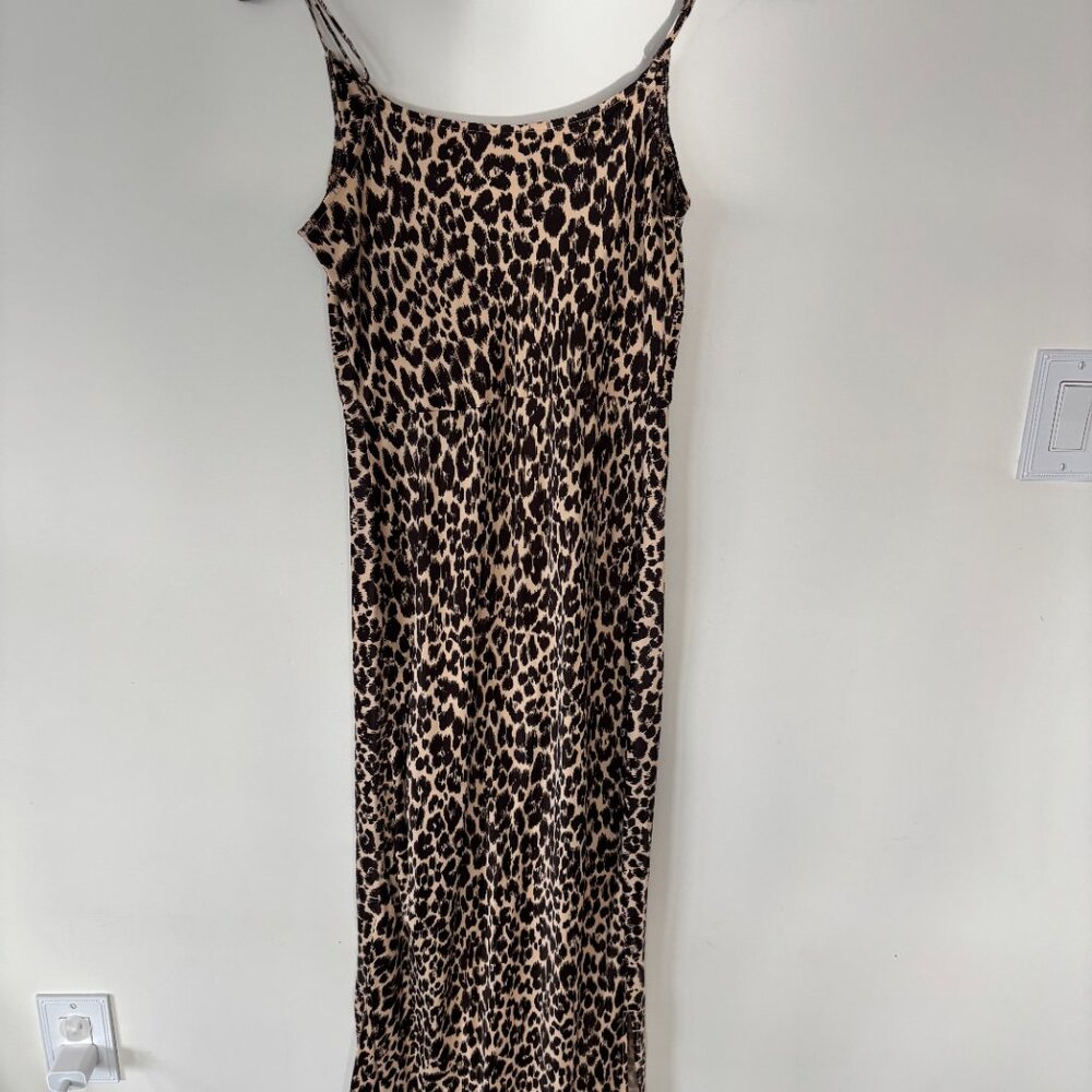 Anthropologie Elyse Printed Bias Slip Dress | Small - Picture 9 of 9